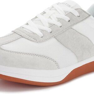 Women's Wide Zero Drop Training Shoes Grey Suede Casual Exercise Non-Slip